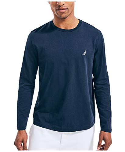 Nautica Men's J-Class Logo Long Sleeve T-Shirt
