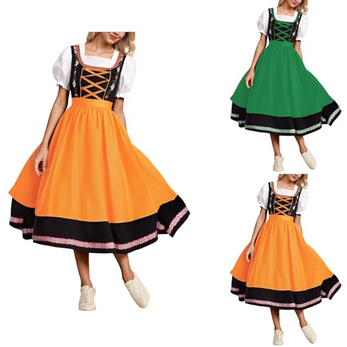 Vestido Dirndl tradicional para mujer y ropa regional bávara de Oktoberfest 2