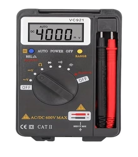 Multimètre numérique ZTVC921 portable pour dépanner vos appareils à la maison