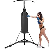 BotaBay Folding Heavy Bag Stand Boxing Stand with Pull Up Bar Portable Sandbag Rack Free Standing...