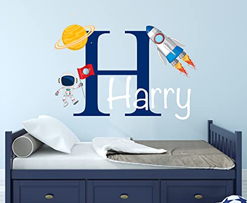 Vinilo Decorativo Cohete para Pared 28"W x 22"H