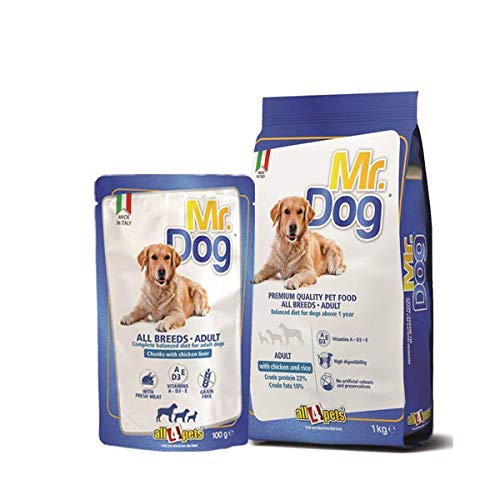 Combo Mr Dog All Breeds Adult with Chicken & Rice 1kg + Free Mr.Dog Jelly (B07MZRHBBG) Amazon Price History, Amazon Price Tracker