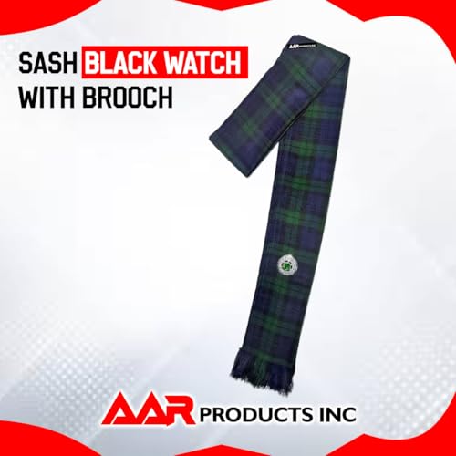 Image of AAR Womens Tartan Clan Sashes Ladies Brooch Scottish Highland - 90 x 10.5 Inches