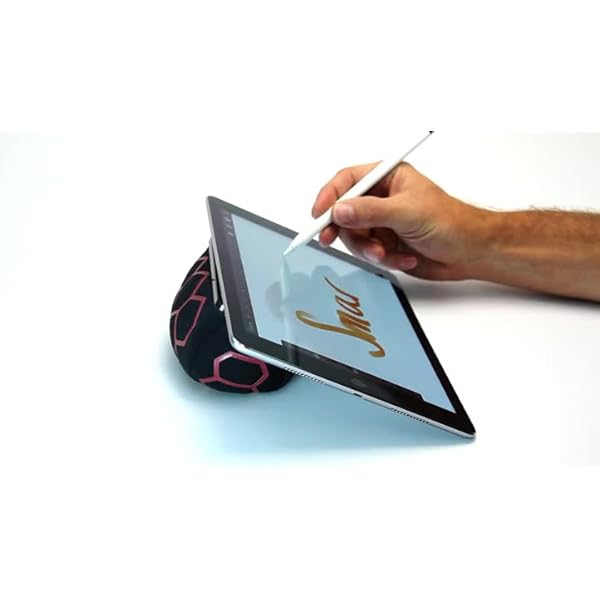 SmartTurtle® Handy/Tablet Kissen Made in Austria, Gelb iPhone iPad Halterung, für Bett, Sofa, Tisch, kompatibel mit… – Bild 8