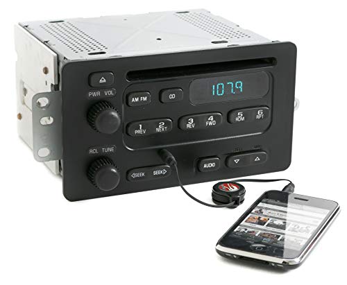 1 Factory Radio Am Fm Cd Player Radio W Aux Input Compatible With 2000-05 Chevrolet Cavalier Malibu 10309459 #TOP1