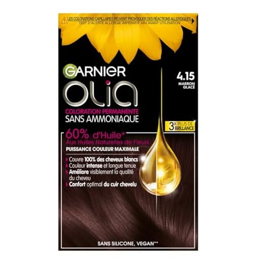 Coloration Permanente Garnier Olia Marron Glacé