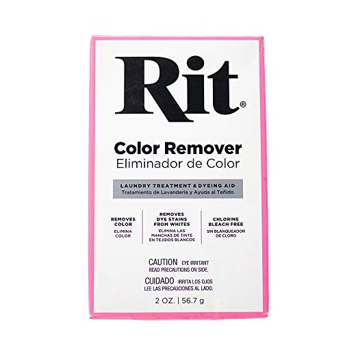 Rit Dye Powder Color & Rust Remover Great for Crafting DIY Works on Most Fabric Cotton Nylon, Chlorine Free