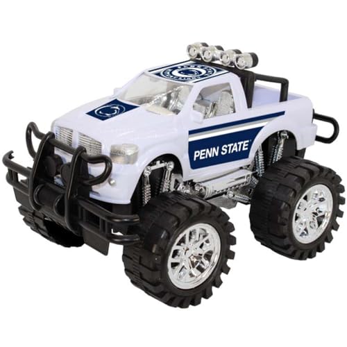 Game Day Outfitters Penn State Nittany Lions Monster Truck Push and Go, Friction Powered | Officially NCAA Licensed Logo Toy Truck 1:18 Scale Truck | for Fans, Boys, Kids