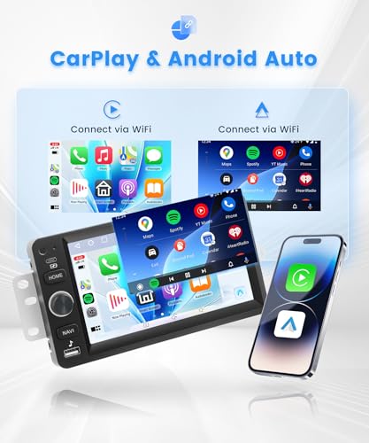 Radio Android 7 Pulgadas para Chevy GMC Hummer con CarPlay miniatura 5