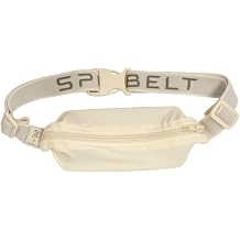 SPIbelt Running Belt Original Monochromatic for Women Men, Phone Holder for Running, Running Fanny Pack, Holder for Phone, Running Waist Pack, Adjustable Waist, [Fits All Phones]. Toasted Sesame