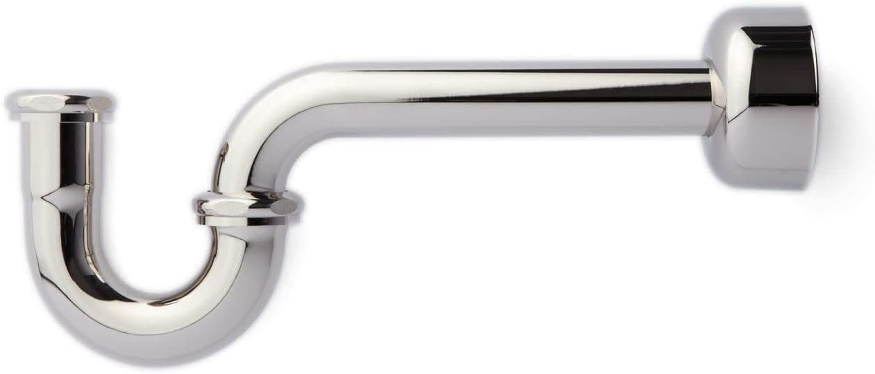 Signature Hardware 400877 1-1/4" P-Trap with High Box Flange