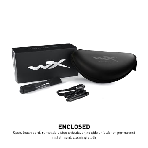 Miniatura 6 de Wiley X Covert Gafas De Sol, Negro Brillante, Un Tamaño Unisex