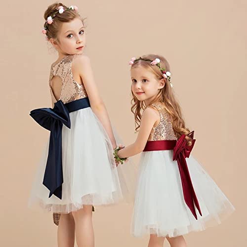 Vestido de fiesta para niñas cómodo y sin rozaduras para bodas de larga duración 3