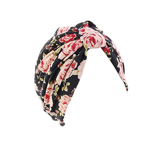 TININNA Gorra Nacional De Turbante De Viento para Mujer, Gorro 100% Algodón, Gorro De Quimioterapia con Pañuelo Musulmán Headwear Turbante Oncológico Gorro para Pèrdida de Pelo