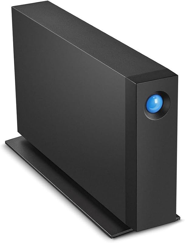 HDD de escritorio de disco duro externo LaCie d2 Professional de 8 TB – USB-C USB 3.0 7200 RPM unidades de clase empresarial, garantía de 5 años y servicio de recuperación (STHA8000800) | USB-C USB 3.0 7200 RPM unidades de clase empresarial, garantía de 5 años, servicio de recuperación (STHA8000800), hasta 240 MB/s, 240 MB/s