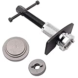 BIGP Bremskolbenrücksteller Bremsen Rücksteller KFZ Werkzeug mit 3 Adapterplatten I Vorderachse + Hinterachse I Bremskolben-Rücksteller für Bremskolben mit & ohne Drehvorrichtung