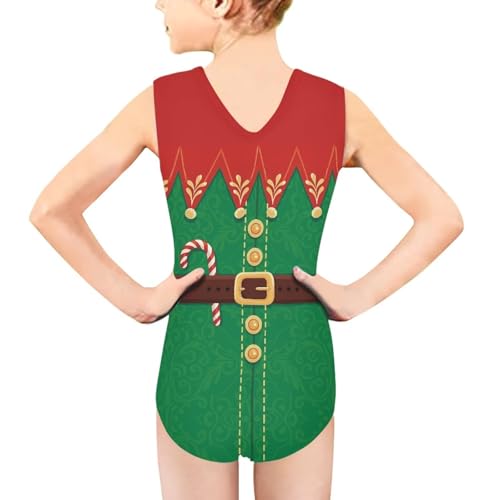 Image of INSTANTARTS Gymnastics Leotards Girl Dinosaur Dancewear Activewear Quick Dry