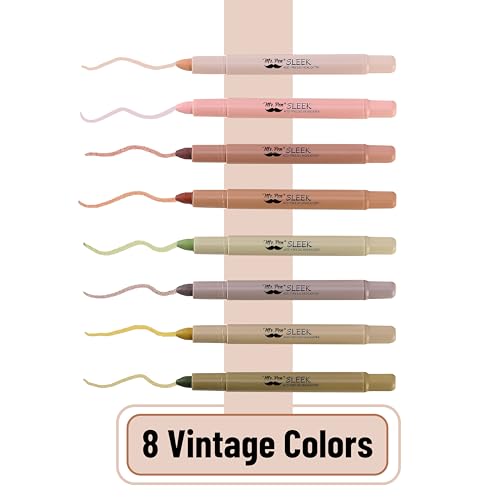 Image of Mr. Pen- No Bleed Gel Highlighters, Assorted Colors, 8 Pack