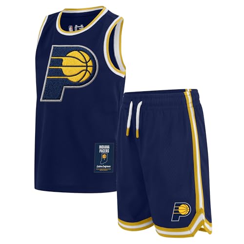 Image of Ultra Game Boys NBA Official Super Soft Jersey Tank Top & Basketball Shorts Set
