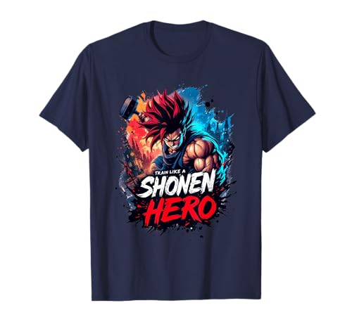 Gym Ideal para amantes del manga, luchadores y anime, entrena como un héroe shonen Camiseta