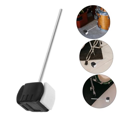 Cabezal para pedal de bombo en acero inoxidable miniatura 6