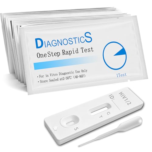 10 x HIV Selbsttest, Autotest Vih Screening HIV, Individuazione Test Di Autodiagnosi Hiv, Pruebas para el VIH en el hogar, Prueba Exacto rápida, Fácil de usar