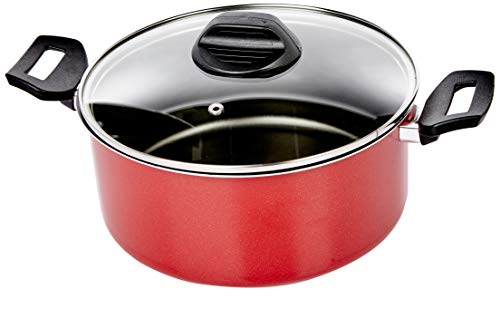 Brinox Garlic 7001/414 Conjunto Panelas 7Pcs, Vermelho