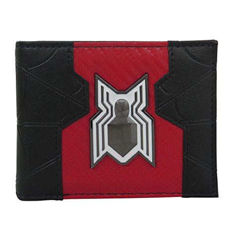 Spider-Man Homecoming Logo Bi-Fold Wallet , Black , One Size2