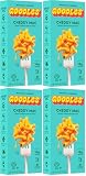 Goodles Cheddy Mac Creamy Cheddar & Macaroni Pasta-Nutrient Packed with Real Cheese, Fiber, Protein,Prebiotics,Plants & Vegetables | Non-GMO,Organic Ingredients [Cheddy Mac, 6 oz.] (Pack of 4)