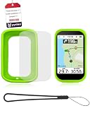 Etui ochronne do urządzenia nawigacyjnego iGPSPORT BSC500 GPS, yystao etui silikonowe, w zestawie 1 miękka folia PET i 1 smycz na klucze, odporne na uderzenia, wodoodporne, pyłoszczelne, zielone