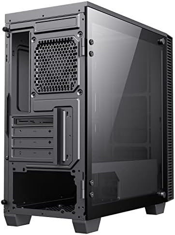 GameMax Mini Abyss ARGB Micro-ATX PC Gaming Case | Black