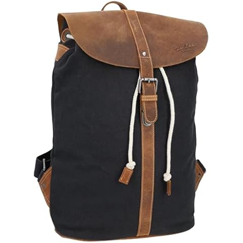 Gusti Paula S Leather Backpack for City and Hiking Cover