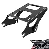 RVGIVE Detachable Luggage Rack, Compatible with Harley Davidson Touring Street Glide/Electra Glide/Road Glide/Road King 2014-2021, Black