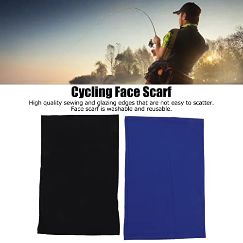 Lenço de pescoço de seda de gelo, lenço de rosto de seda de gelo lavável à prova de vento macio para