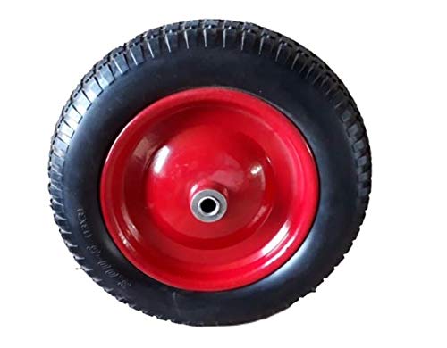 Apex Polyurethane (PU) Foam Barring Spare Wheel for Wheelbarrow - 3.25-8