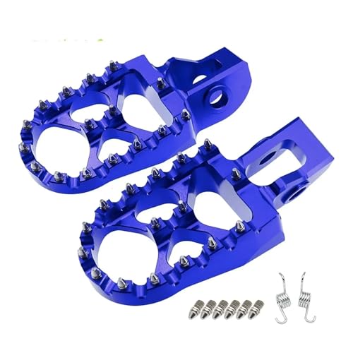 CNC-Fußrasten Fußstützen/Fit for Husqvarna TE FE FC TC TX FX 125 200 250 350 450 2016 2017-2022 2018 2019 FC250 FC350 FC450 2016(Blue)