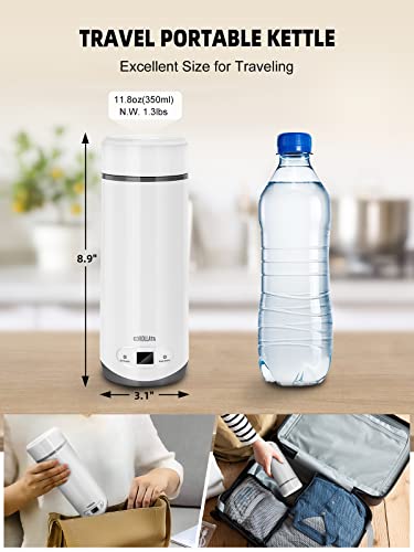 Hervidor Eléctrico Portátil 350ml Blanco 110V miniatura 5