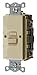 Bryant Electric GFBFST20I Commercial/Residential Self Test Faceless GFCI Receptacle, Ivory