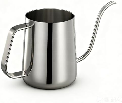Roamall Small Watering Can for Indoor Plants - 20 oz Mini Indoor Watering Can with Long Spout Gooseneck Rust-Proof Stainless Steel Tiny Watering Kettle for Small Plants