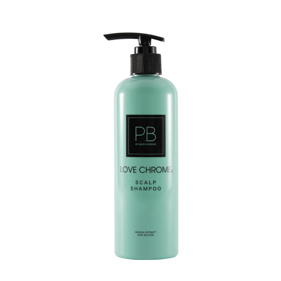 LOVE CHROME Champú P.B SCALP 8.5 fl oz con nuestro peine