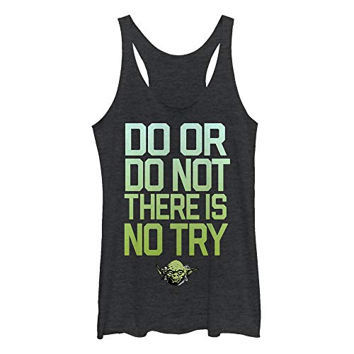 Chemise Star Wars Do Try pour femme en coton noir