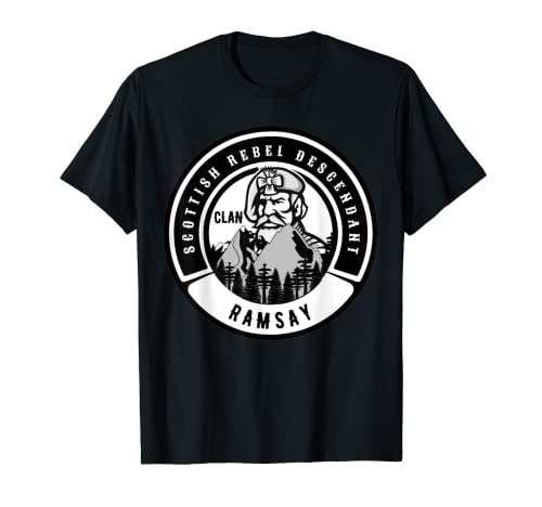 Ramsay Clan Scottish Highland Descendiente Camiseta