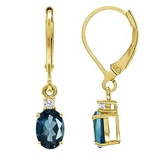 Genuine London Blue Topaz & Topaz - Yellow GP