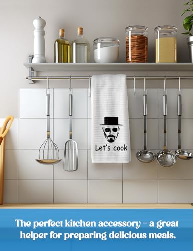 Lets-Cook-Funny-Kitchen-Towels-Kitchen-Tea-Towels-Flour-Sack-Dish-Towels-Hostess-Kitchen-Towel-for-Men-Father-Chef-Friends-New-Home-Housewarming-Christmas-Fathers-Day-Birthday-Gifts Lets Cook Funny Kitchen Towels Kitchen Tea Towels Flour Sack Dish Towels Hostess Kitchen Towel for Men Father Chef Friends New Home Housewarming Christmas Fathers Day Birthday Gifts