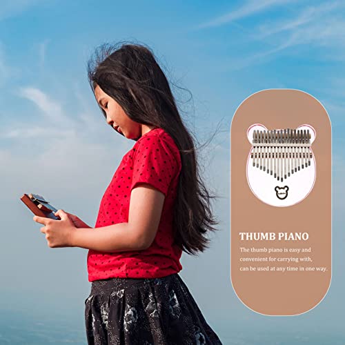 BIENKA 1 Set17 Touches Pouce Piano Doigt Piano Main Piano Bois Doigt Piano avec Tuning Marteau et Sac Facile à Apprendre… - Les Beatles, Paul McCartney, John Lennon, RIngo Starr, George Harrison BIENKA 1 Set17 Touches Pouce Piano Doigt Piano Main Piano Bois Doigt Piano avec Tuning Marteau et Sac Facile à Apprendre… – Image 7