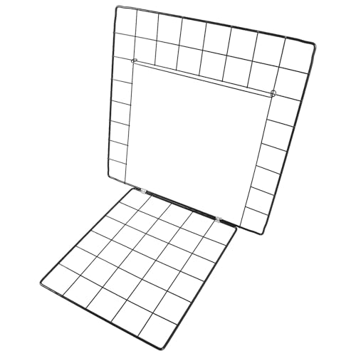 BETOOKY Porta per Recinto per Cani in Metallo Nero 35x35 Cm, Pannello di Ricambio Multifunzionale Fai da Te per Gabbie Animali Domestici, Resistente e Facile da Montare per Uso Interno