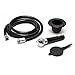 Scandvik Boat Recessed Transom Shower Kit 10265 | Black 6 Foot Hose