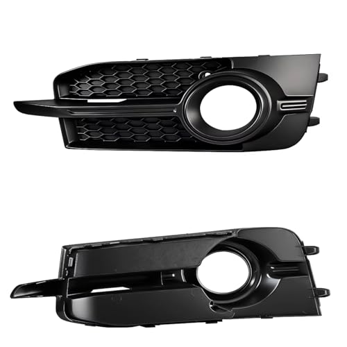 Grille phare antibrouillard style nid d'abeille hexagonal pour calandre avant A1 8X