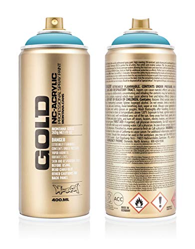 Montana Cans 285202 Spray Oro, gld400, 6250, 400 ml, Dolphins