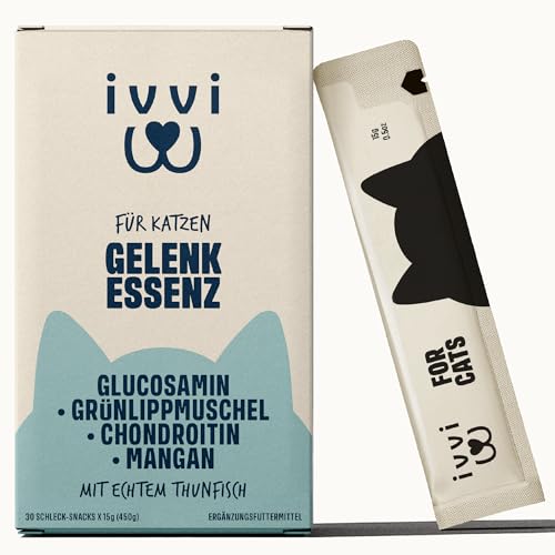 ivvi Gelenk Essenz für Katzen – Schlecksnack mit Glucosamin...